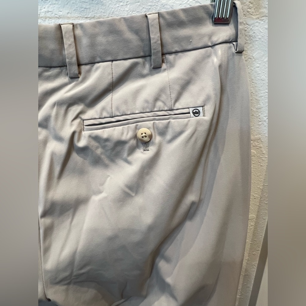 Men’s Peter Millar Surge Performance Trouser- Tan- 33X28 - Picture 6 of 10